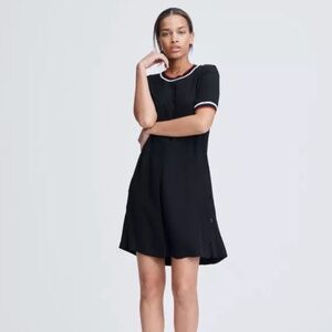Rag & Bone Black Short Sleeve Shift Dress